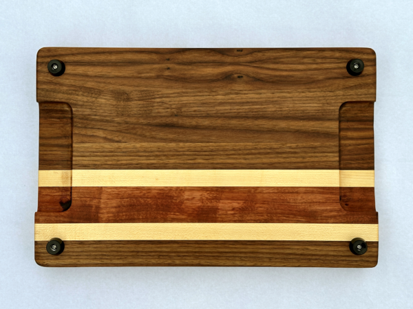 Walnut, Maple and Purple Heart — Edge Grain - Image 5