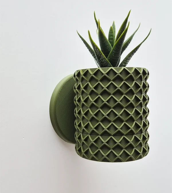 Bubble Lattice Wall Planter - Image 3